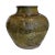 Green Antique 19th Century Japanese Meiji Tanba Stoneware Vessel For Sale - Image 8 of 8