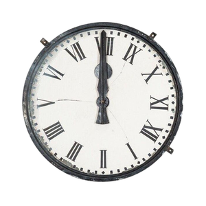 English Bronze Tower Clock, 1880