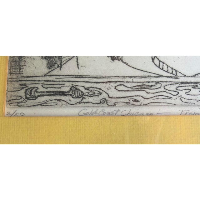 1930s L.R.Harmelin Etching For Sale - Image 4 of 4