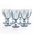 Mid 20th Century Libbey Gibraltar Misty Blue DuraTuff Goblets Set of 7 For Sale In San Francisco - Image 6 of 15