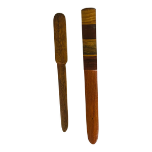 Vintage Japanese Wood Letter Openers- Set of 2