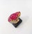 Bochic "Orient" Vintage Ruby & White Topaz Cocktail Ring - 18K Gold & Silver For Sale - Image 14 of 18