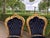 1970s Italian Baroque Gold Velvet Dining Set - 5 PCS For Sale - Image 10 of 18