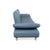 Blue Leather Rivoli Three-Seater Sofa with Manual Function from Koinor For Sale - Image 12 of 15