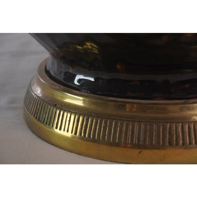 Wood Vaughan Designs Avebury Gourd Tortoiseshell Table Lamp For Sale - Image 7 of 8