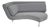 Yang Daybed in Mid-Grey Wool by François Bauchet for Ligne Roset For Sale