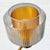 Scandinavian Modern Chandelier in Glass and Brass, 1960s For Sale - Image 12 of 14