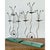 Green Vintage Postmodern Three Candle Candelabra After Tony Evans - A Pair For Sale - Image 8 of 12