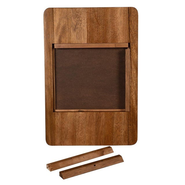 Not Yet Made - Made To Order NOIR Franklin Mirror, B, Dark Walnut For Sale - Image 5 of 6