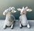 Vintage Monumental Distressed Hand Carved Rams - A Pair For Sale - Image 11 of 13