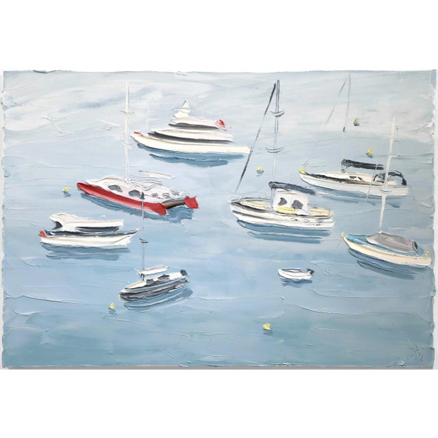 What makes Sally West’s original oil paintings so recognizable is the combination of texture, abstraction, and calming...