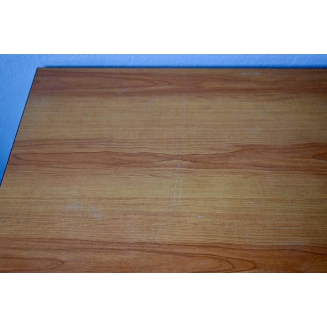 Vintage Modernist Minimalist Desk, 1960s For Sale - Image 12 of 15