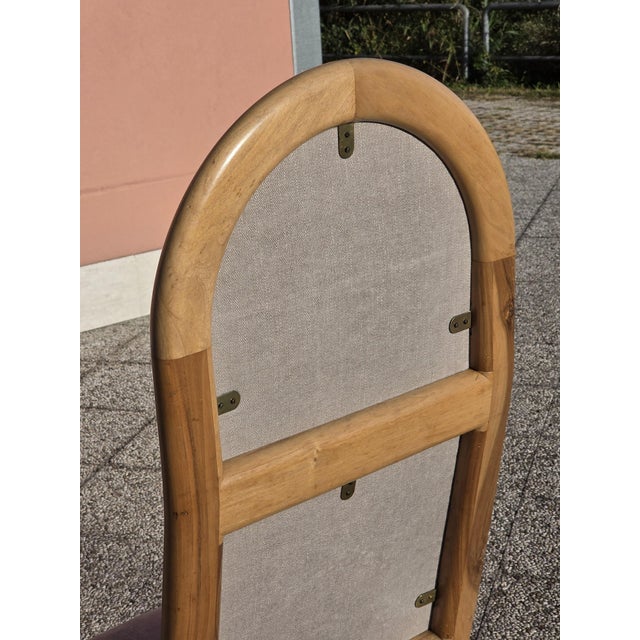 Italian High-Backed Study Chair, 1950s For Sale - Image 9 of 14