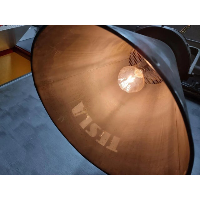 1940s Industrial Tesla Lamp For Sale - Image 5 of 9