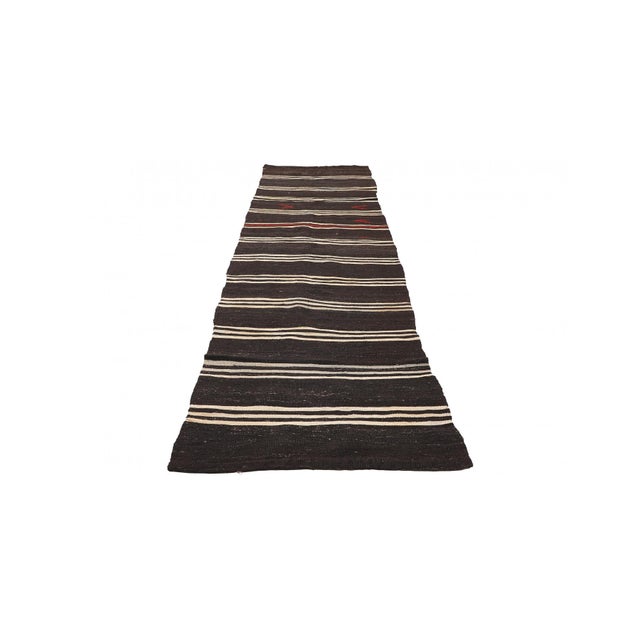 Vintage handwoven decorative kilim rug from Afyon region of Turkey. Approximately 50-60 years old. In very good condition....
