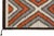 2020s Contemporary Modern Navajo Style Wool Rug – Terracotta, Grey, & Ivory Chevron For Sale - Image 5 of 8