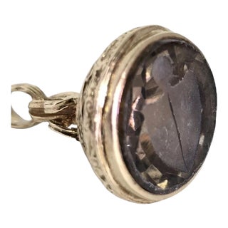 Mid-Century 9ct Gold Charm and Seal from Franklin Mint, London, 1967 For Sale