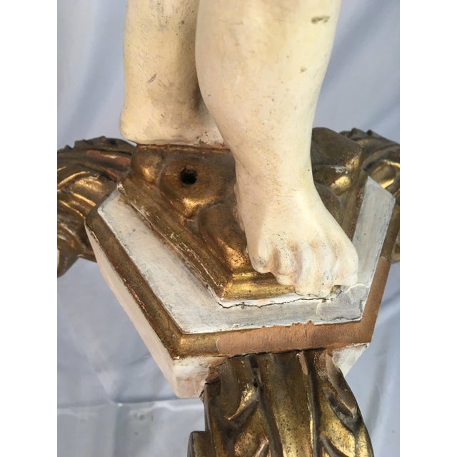 Vintage Italian Demilune Table For Sale - Image 4 of 11