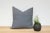 Ice Gray Hand-Stitched Pillow Cover For Sale In Los Angeles - Image 6 of 7