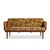 Peter Hvidt and Orla Mølgaard Nielsen Mid Century Teak and Cane Daybed This daybed measures: 64.25 wide x 31 deep x 29.5...