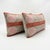 This beautiful 13'' x 24'' & 15'' x 24'' hand-embroidered Suzani pillow cover set was made from authentic Uzbek cotton...