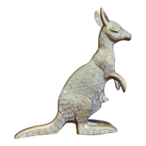 Vintage Brass Kangaroo