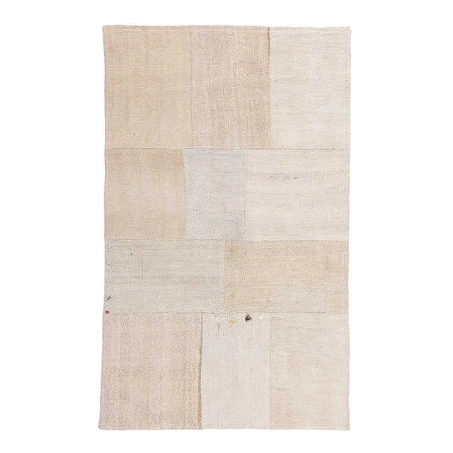 Vintage Turkish Patchwork Rug - 03'01 x 05'01 For Sale - Image 10 of 10