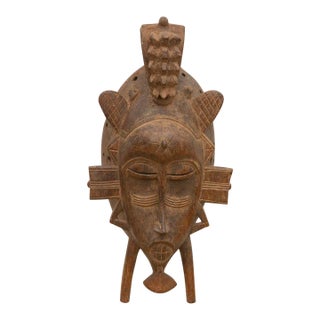 Mystical Wood Mask, Spirit of the Ancestors For Sale