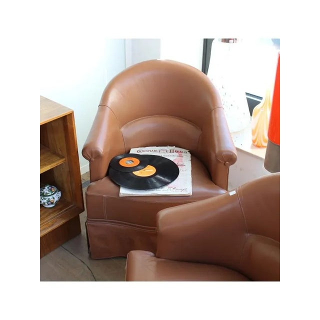 1940s Set of Vintage Armchairs, 1950s For Sale - Image 5 of 9