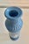Wedgwood Vintage Blue & White Neoclassical Jasperware-Style Pedestal Vase For Sale - Image 4 of 8