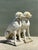 Vintage Cast Concrete Dogs - A Pair For Sale - Image 10 of 12