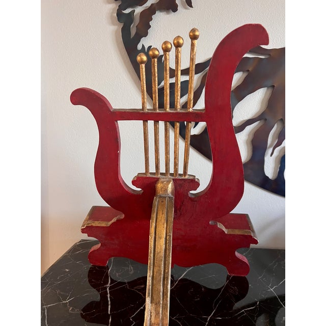 Antique Wooden Music/Picture Stand - Table Top For Sale In San Francisco - Image 6 of 9