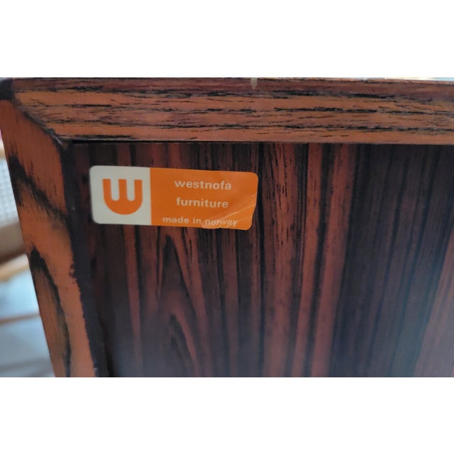 Rosewood Dresser by Westnofa Sweden 1960's For Sale - Image 15 of 15