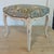 French Antique French Footstool in Cowtan & Tout Walden in Sky For Sale - Image 3 of 8
