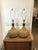 Mid-Century Modern Genie Bottle Cork Lamps, Pair, Circa 1965 For Sale - Image 9 of 10