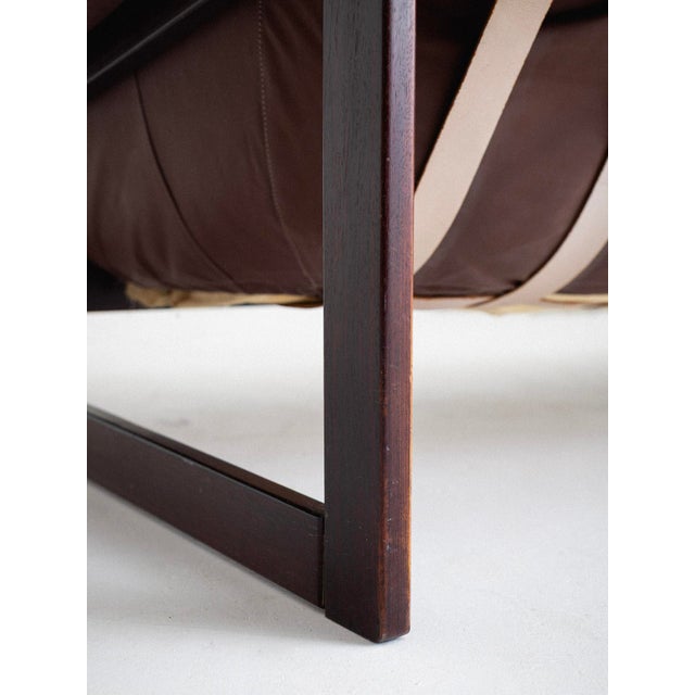 Mp-97 Tufted Leather Sofa by Percival Lafer For Sale - Image 10 of 12