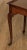 Wood 1980s Kindel Queen Anne Style Mahogany Tea Table For Sale - Image 7 of 13