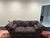 Vintage Custom-Made Tapestry Couch For Sale - Image 4 of 15