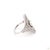 Silver Antique design 0.87 Carat Old European Cut Diamond Gold Ring, Size 6.5 For Sale - Image 8 of 9