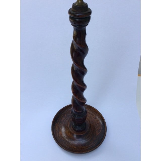 Antique English Barley Twist Candlesticks A Pair Chairish