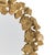 Jay Strongwater Lola Ginkgo Leaf Gilt Round Wall Mirror For Sale - Image 4 of 5