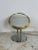 Mid-Century adjustable table mirror, 1970s Golden metal structure, intact mirror.
