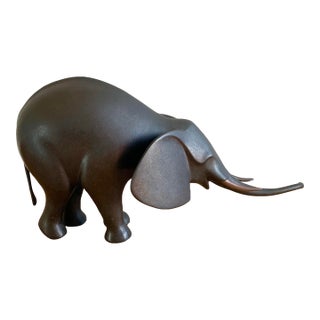 Loet Vanderveen Bronze Elephant For Sale