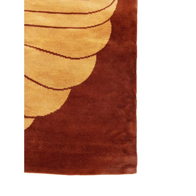 Op-Art Style Rug, Belgium, 1970s For Sale - Image 10 of 12
