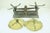 Metal Late 19th Century French Two Pan Brass and Cast Iron Store Scale For Sale - Image 7 of 7