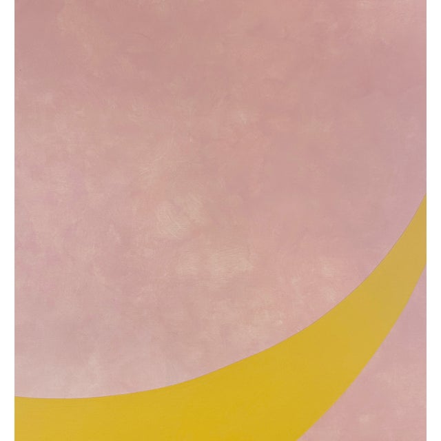 Mid-Century Modern Contemporary Painting Launch by Emily Bartolone For Sale - Image 3 of 4