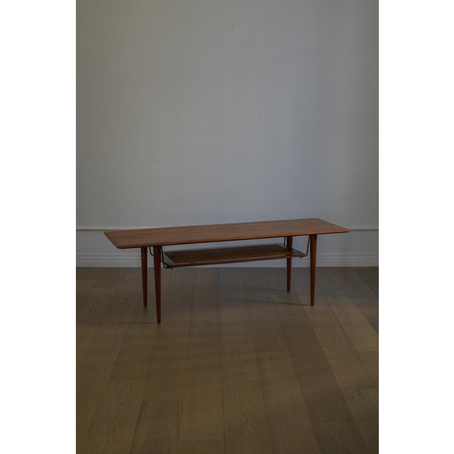 Hvidt & Mølgaard-Neilsen Fd 516 Coffee Table for France & Sons, Denmark For Sale - Image 9 of 10