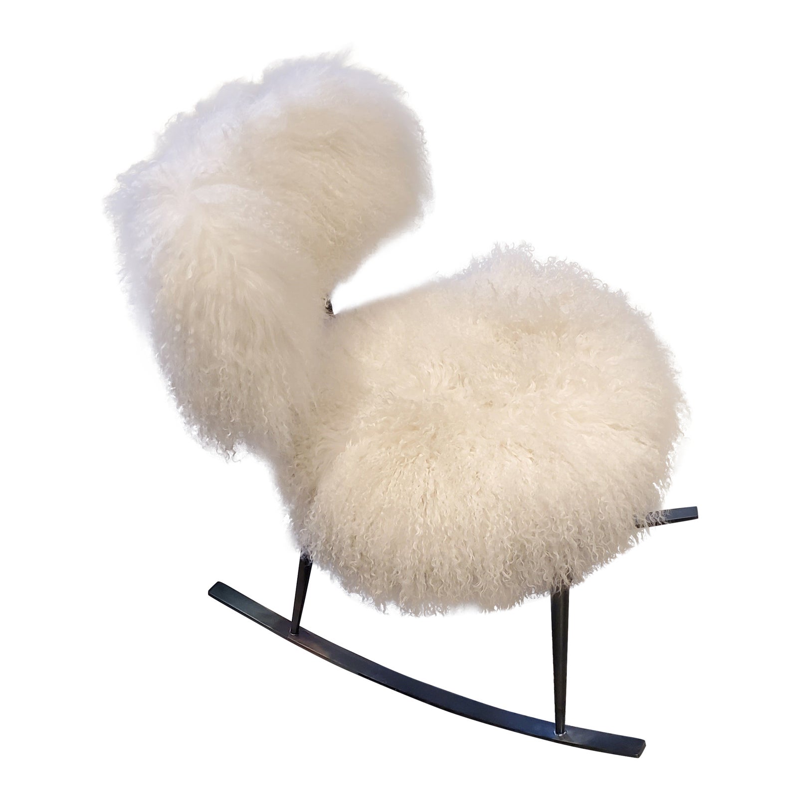 Baxter Nepal Rocking Armchair Chairish