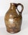 19th Century Rustic American New England Redware Miniature Ovoid Jug For Sale - Image 4 of 17