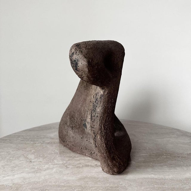 1970s Abstract Figure in Ceramic, 1980s For Sale - Image 5 of 6